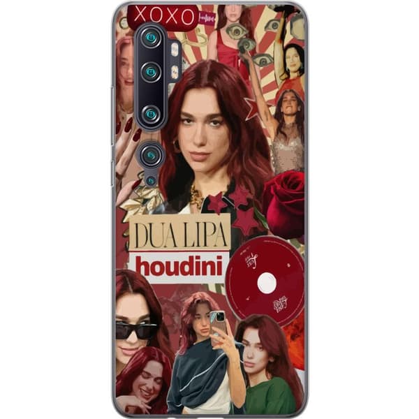 Xiaomi Mi Note 10 Pro Gennemsigtig cover Dua Lipa – Fashion & Style Edit