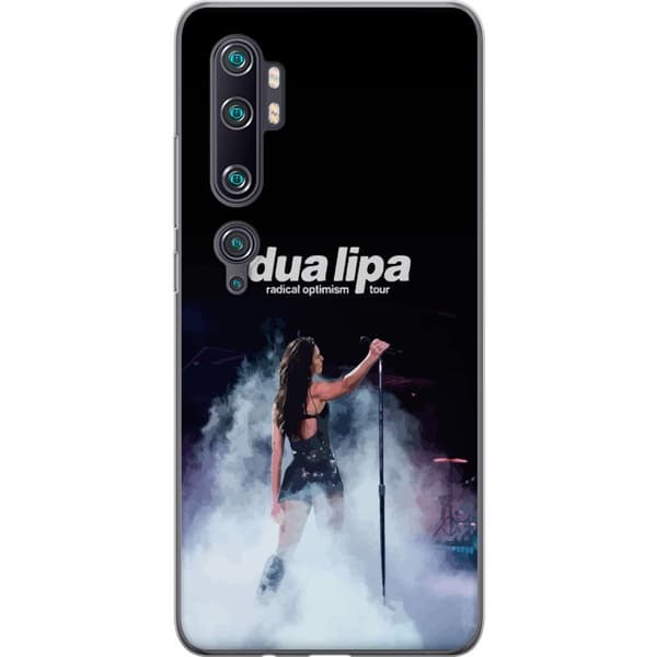 Xiaomi Mi Note 10 Pro Gjennomsiktig deksel Dua Lipa – Signature Looks & Vibes