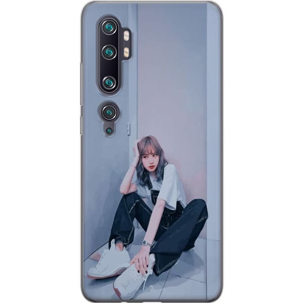 Xiaomi Mi Note 10 Pro Gjennomsiktig deksel Lisa from Blackpink – K-pop Style Icon