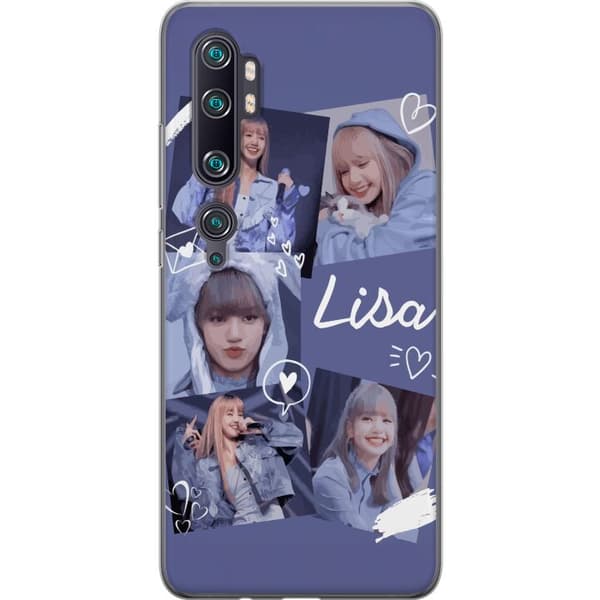 Xiaomi Mi Note 10 Pro Gjennomsiktig deksel Lisa Blackpink – Aesthetic K-pop Queen