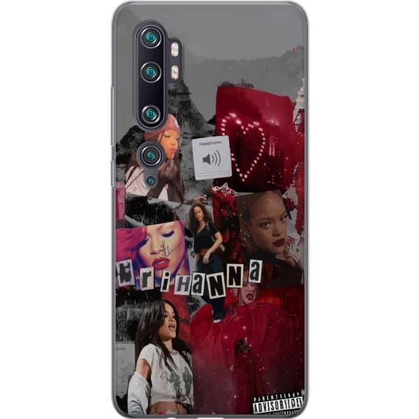 Xiaomi Mi Note 10 Pro Läpinäkyvä kuori Rihanna – Iconic Fashion Moments