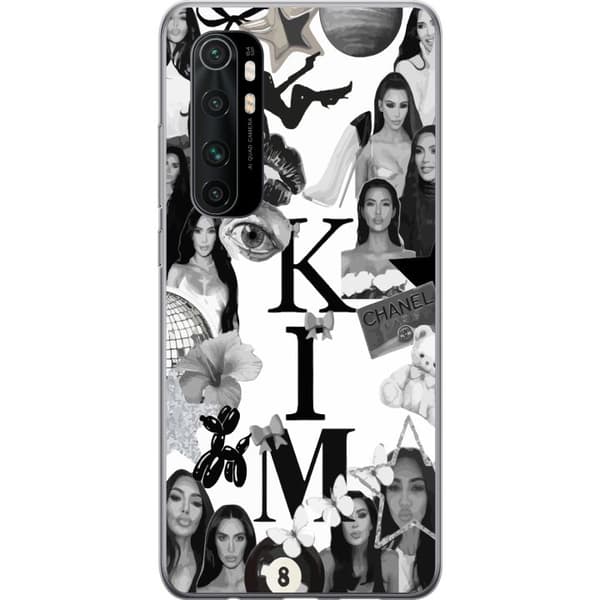 Xiaomi Mi Note 10 Lite Gennemsigtig cover Kim Kardashian – Aesthetic Look 2025