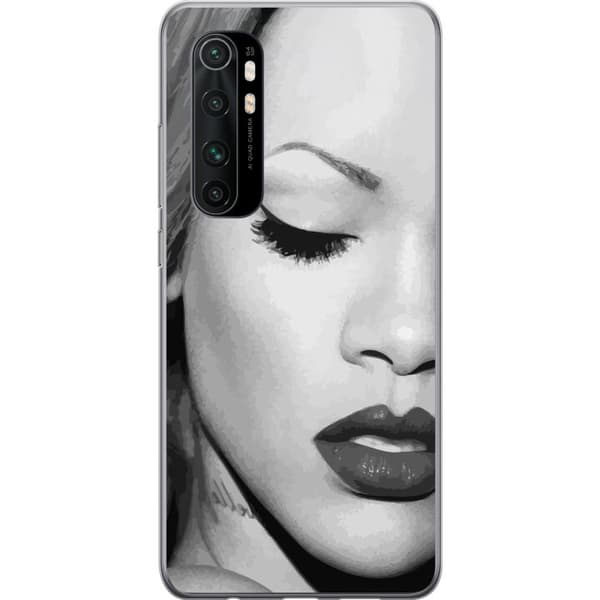 Xiaomi Mi Note 10 Lite Gennemsigtig cover Rihanna – Aesthetic Edit 2025