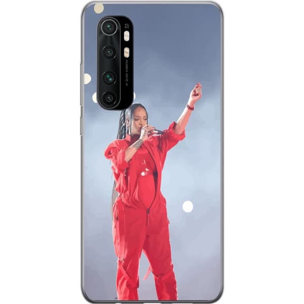 Xiaomi Mi Note 10 Lite Gennemsigtig cover Rihanna – Trendsetting Looks & Style