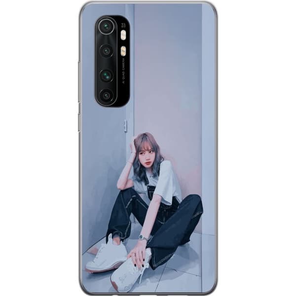 Xiaomi Mi Note 10 Lite Gennemsigtig cover Lisa from Blackpink – K-pop Style Icon