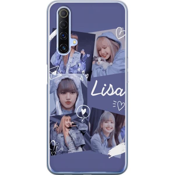 Realme X50 5G Gjennomsiktig deksel Lisa Blackpink – Aesthetic K-pop Queen