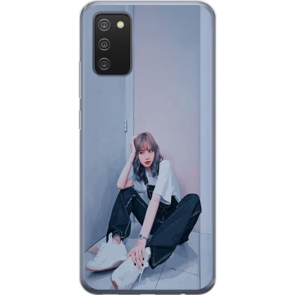 Samsung Galaxy A02s Läpinäkyvä kuori Lisa from Blackpink – K-pop Style Icon