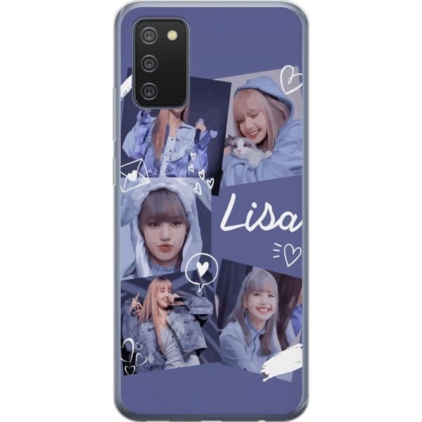 Samsung Galaxy A02s Genomskinligt Skal Lisa Blackpink – Aesthetic K-pop Queen