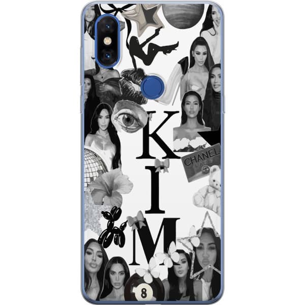 Xiaomi Mi Mix 3 Genomskinligt Skal Kim Kardashian – Aesthetic Look 2025