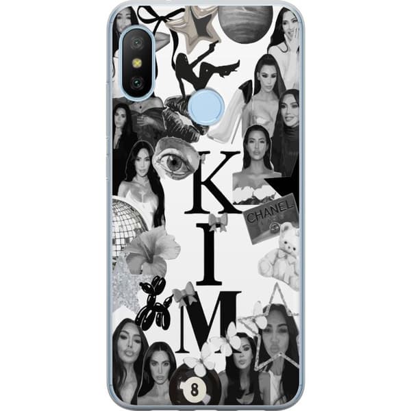 Xiaomi Mi A2 Lite Läpinäkyvä kuori Kim Kardashian – Aesthetic Look 2025