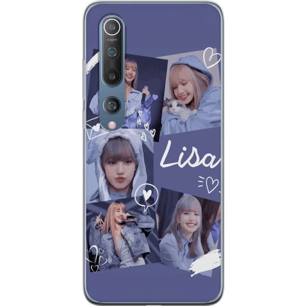 Xiaomi Mi 10 5G Gennemsigtig cover Lisa Blackpink – Aesthetic K-pop Queen