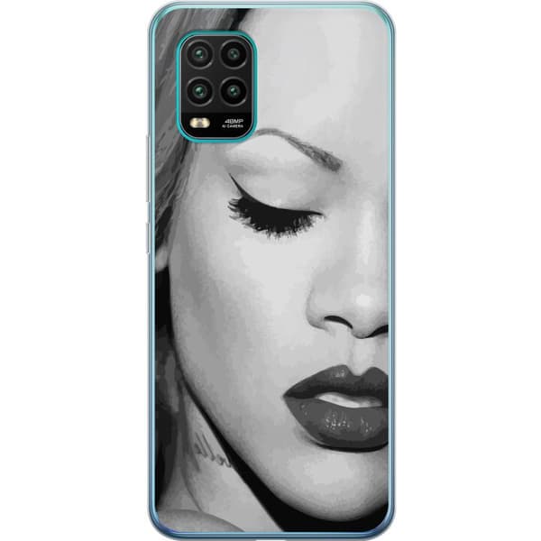Xiaomi Mi 10 Lite 5G Läpinäkyvä kuori Rihanna – Aesthetic Edit 2025