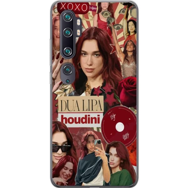 Xiaomi Mi Note 10 Gennemsigtig cover Dua Lipa – Fashion & Style Edit