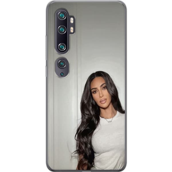 Xiaomi Mi Note 10 Gennemsigtig cover Kim Kardashian – Iconic Style Collection