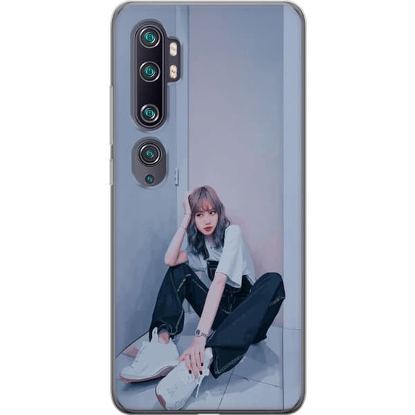 Xiaomi Mi Note 10 Gennemsigtig cover Lisa from Blackpink – K-pop Style Icon