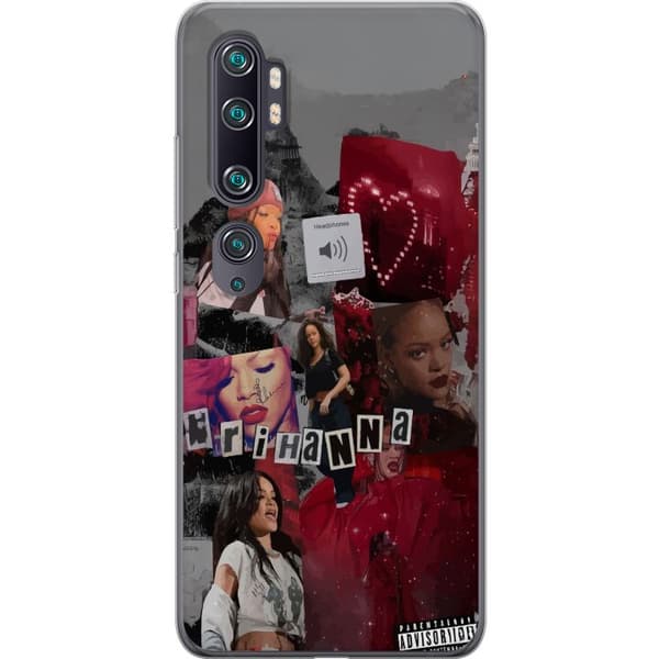 Xiaomi Mi Note 10 Gennemsigtig cover Rihanna – Iconic Fashion Moments