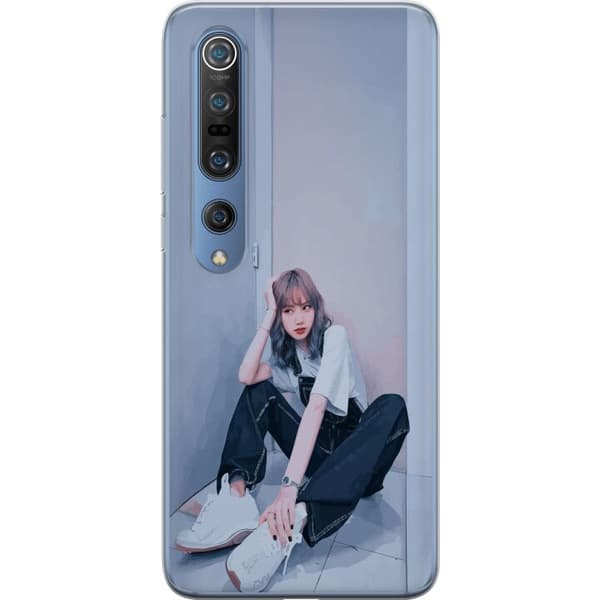 Xiaomi Mi 10 Pro 5G Genomskinligt Skal Lisa from Blackpink – K-pop Style Icon