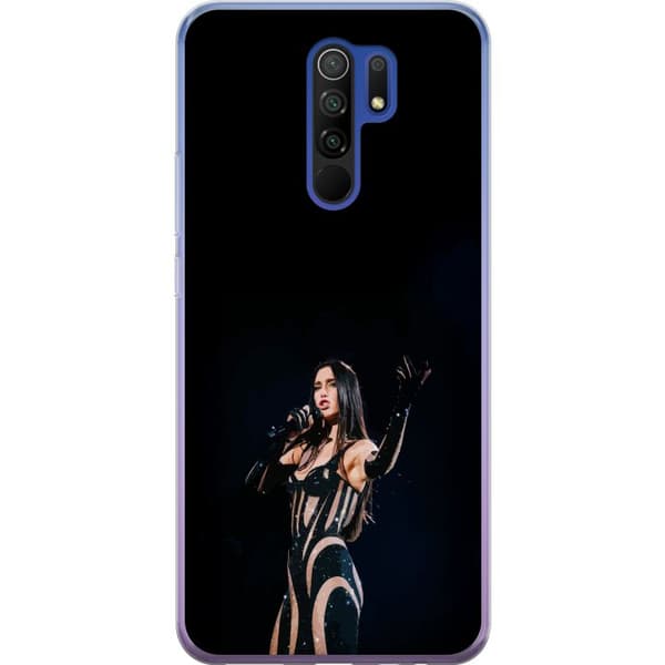 Xiaomi Redmi 9 Genomskinligt Skal Dua Lipa – Pop Star Aesthetic