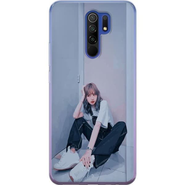 Xiaomi Redmi 9 Gennemsigtig cover Lisa from Blackpink – K-pop Style Icon