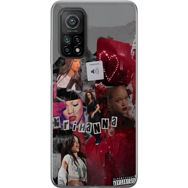 Xiaomi Mi 10T 5G Läpinäkyvä kuori Rihanna – Iconic Fashion Moments