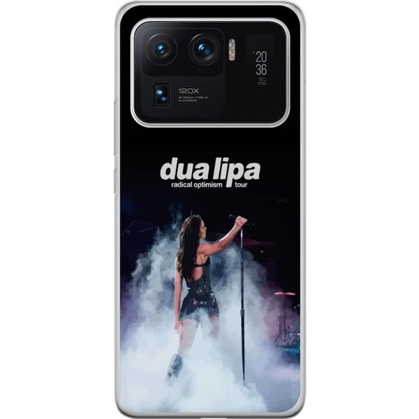 Xiaomi Mi 11 Ultra Gjennomsiktig deksel Dua Lipa – Signature Looks & Vibes