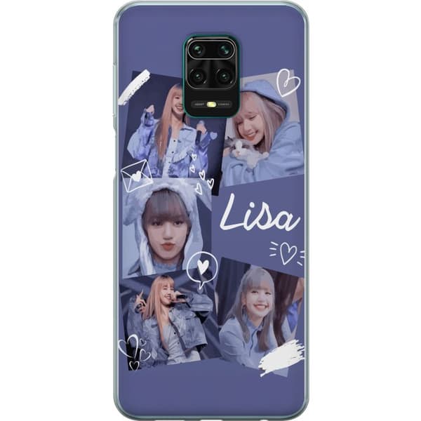 Xiaomi Redmi Note 9 Pro Genomskinligt Skal Lisa Blackpink – Aesthetic K-pop Queen