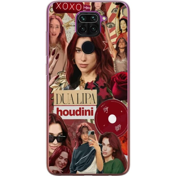 Xiaomi Redmi Note 9 Gennemsigtig cover Dua Lipa – Fashion & Style Edit