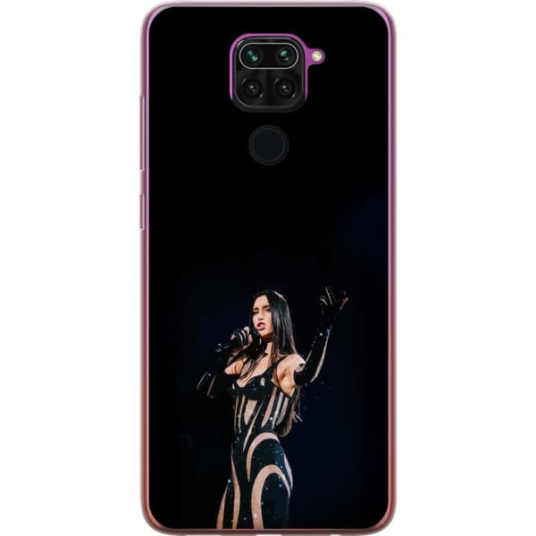Xiaomi Redmi Note 9 Gennemsigtig cover Dua Lipa – Pop Star Aesthetic