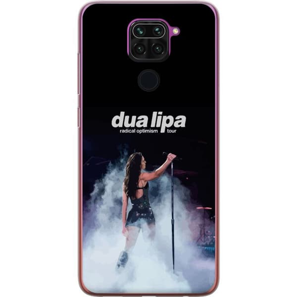 Xiaomi Redmi Note 9 Genomskinligt Skal Dua Lipa – Signature Looks & Vibes