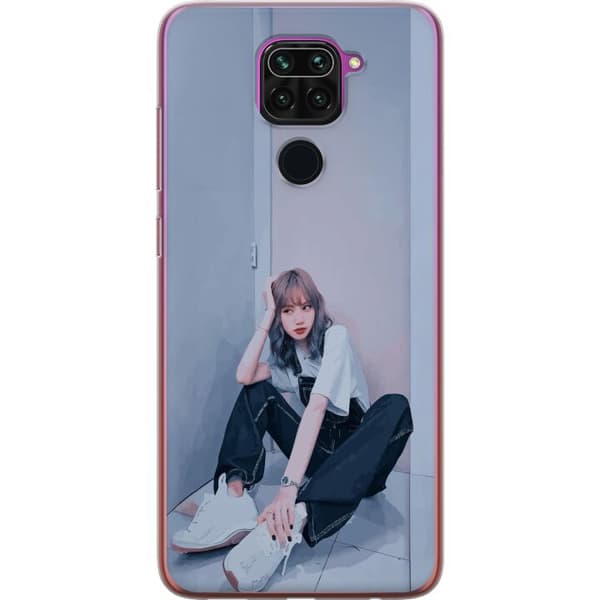 Xiaomi Redmi Note 9 Gennemsigtig cover Lisa from Blackpink – K-pop Style Icon