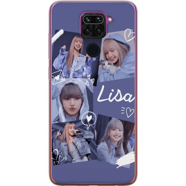 Xiaomi Redmi Note 9 Läpinäkyvä kuori Lisa Blackpink – Aesthetic K-pop Queen