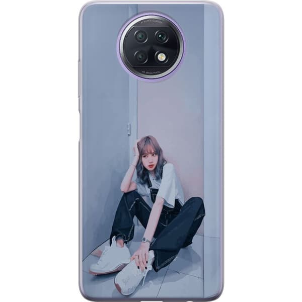Xiaomi Redmi Note 9T Genomskinligt Skal Lisa from Blackpink – K-pop Style Icon