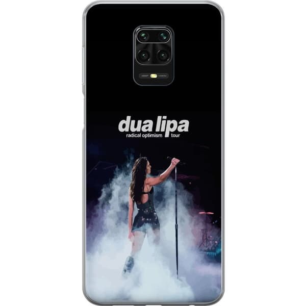 Xiaomi Redmi Note 9S Gjennomsiktig deksel Dua Lipa – Signature Looks & Vibes