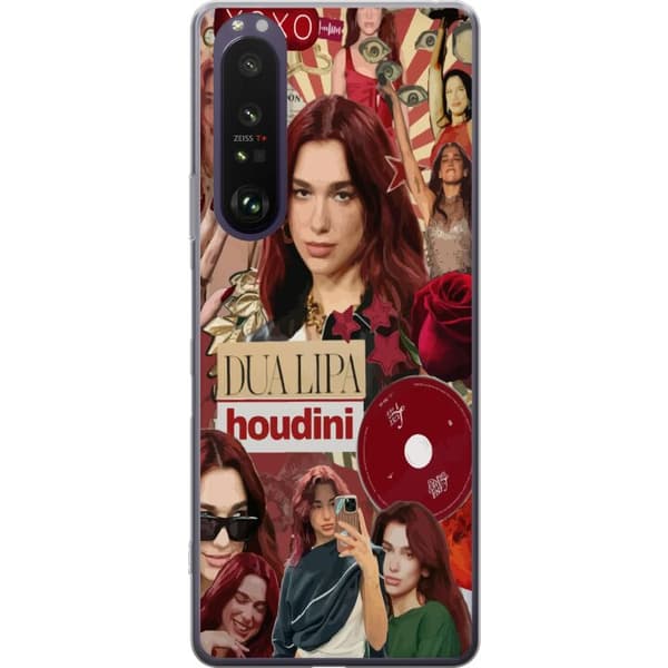 Sony Xperia 1 III Gjennomsiktig deksel Dua Lipa – Fashion & Style Edit