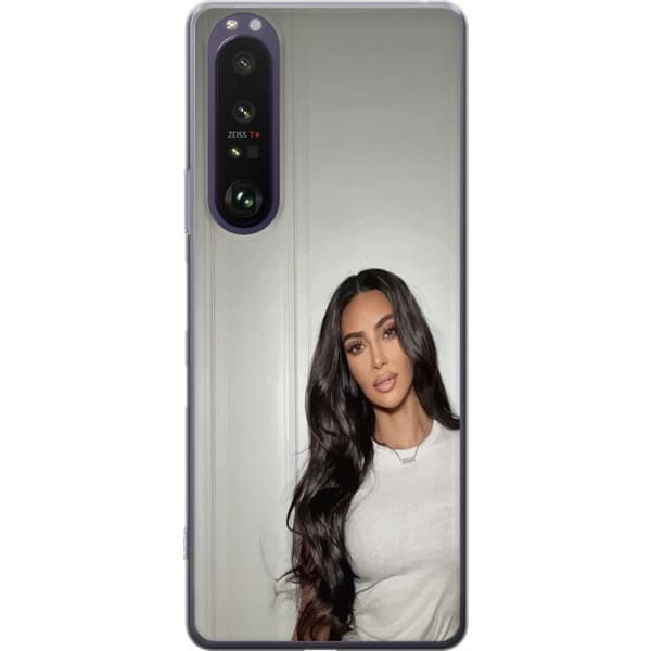 Sony Xperia 1 III Genomskinligt Skal Kim Kardashian – Iconic Style Collection