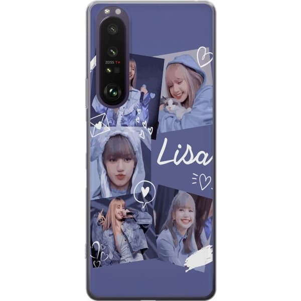 Sony Xperia 1 III Genomskinligt Skal Lisa Blackpink – Aesthetic K-pop Queen