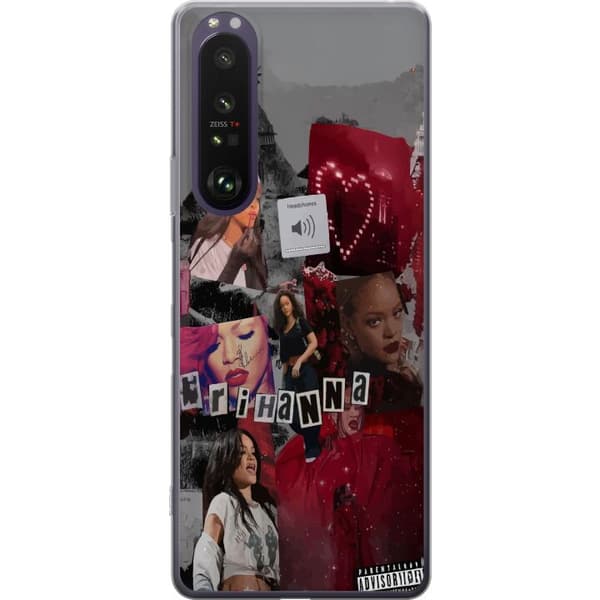 Sony Xperia 1 III Genomskinligt Skal Rihanna – Iconic Fashion Moments