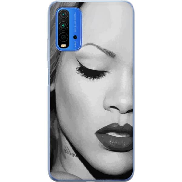 Xiaomi Redmi 9T Läpinäkyvä kuori Rihanna – Aesthetic Edit 2025