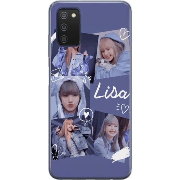 Samsung Galaxy A03s Läpinäkyvä kuori Lisa Blackpink – Aesthetic K-pop Queen
