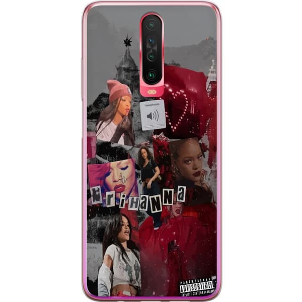 Xiaomi Redmi K30 Genomskinligt Skal Rihanna – Iconic Fashion Moments