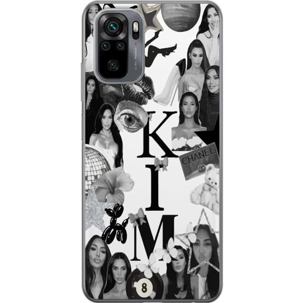 Xiaomi Redmi Note 10 Gjennomsiktig deksel Kim Kardashian – Aesthetic Look 2025