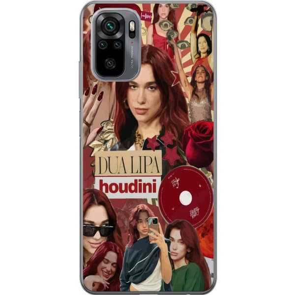 Xiaomi Redmi Note 10 Läpinäkyvä kuori Dua Lipa – Fashion & Style Edit