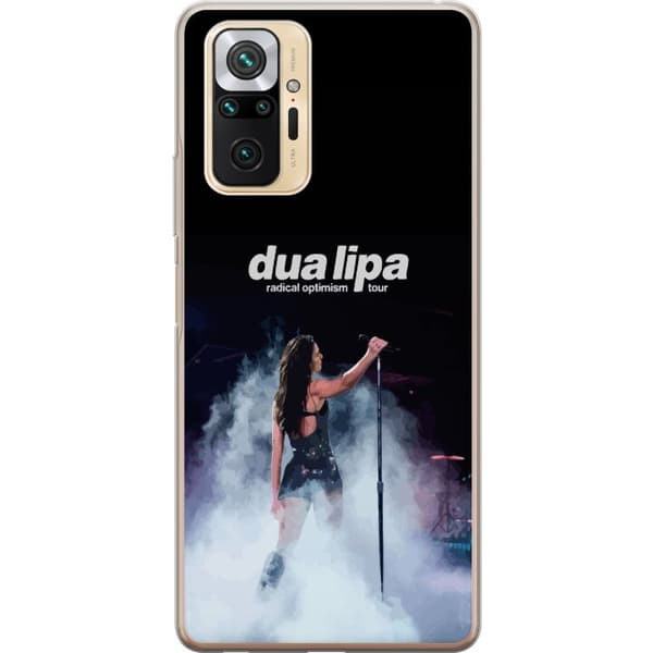 Xiaomi Redmi Note 10 Pro Gennemsigtig cover Dua Lipa – Signature Looks & Vibes