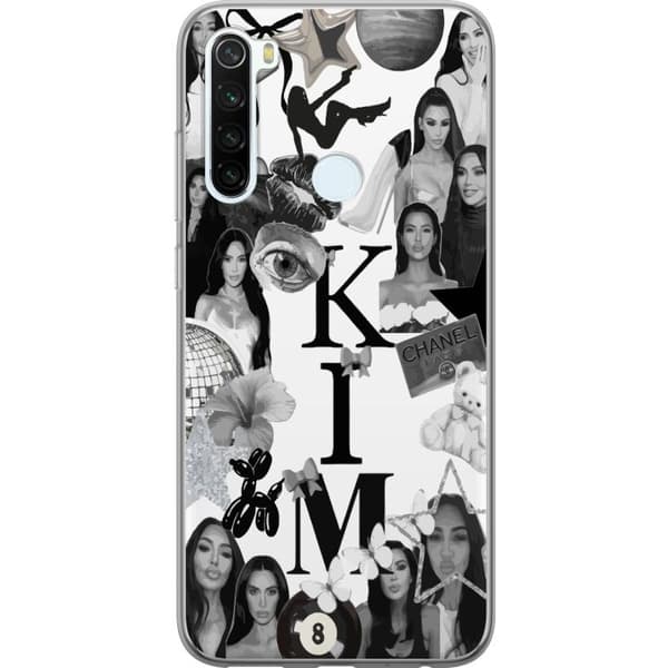 Xiaomi Redmi Note 8 Genomskinligt Skal Kim Kardashian – Aesthetic Look 2025