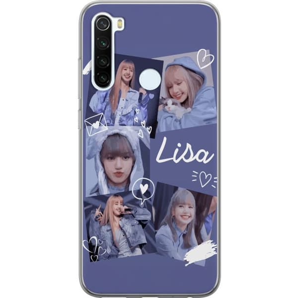 Xiaomi Redmi Note 8 Läpinäkyvä kuori Lisa Blackpink – Aesthetic K-pop Queen