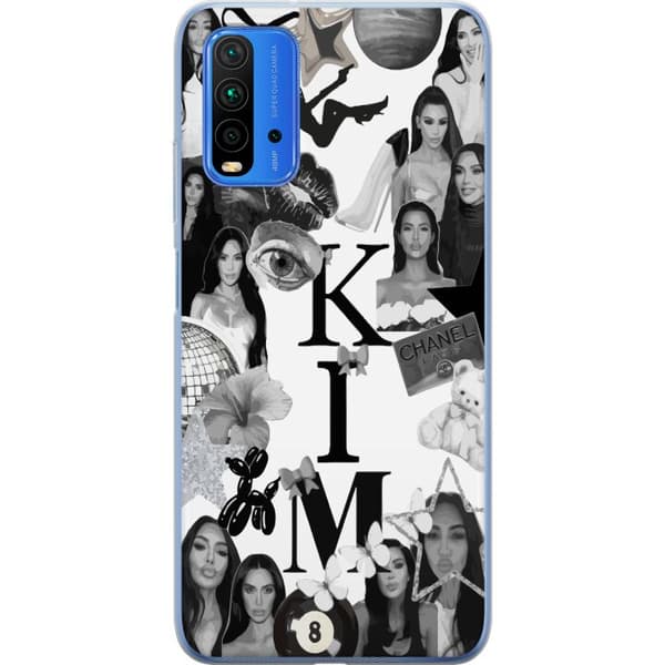 Xiaomi Redmi Note 9 4G Läpinäkyvä kuori Kim Kardashian – Aesthetic Look 2025