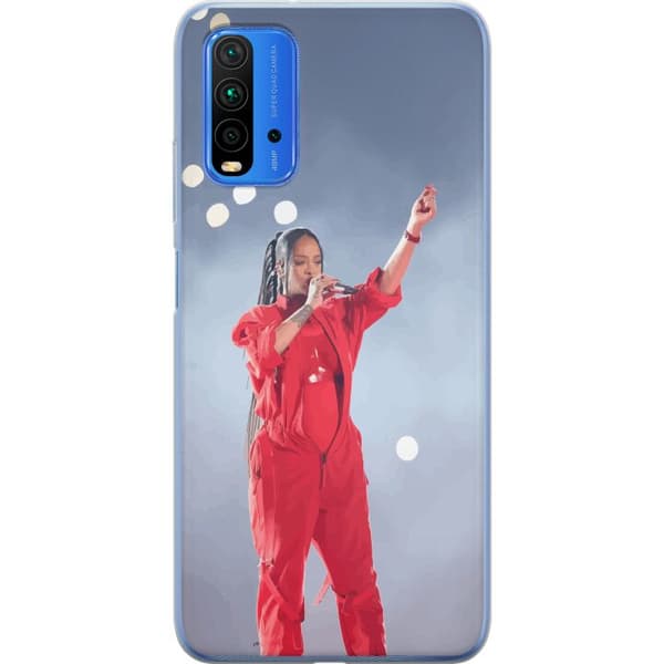 Xiaomi Redmi Note 9 4G Genomskinligt Skal Rihanna – Trendsetting Looks & Style