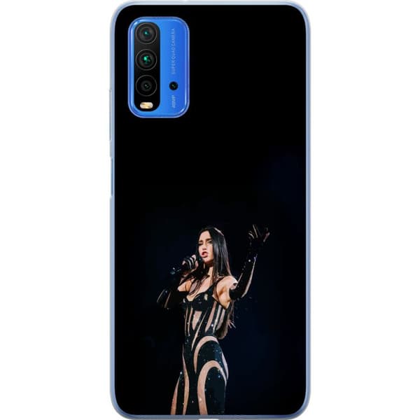 Xiaomi Redmi Note 9 4G Gennemsigtig cover Dua Lipa – Pop Star Aesthetic