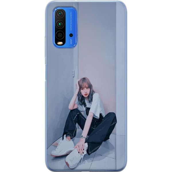Xiaomi Redmi Note 9 4G Genomskinligt Skal Lisa from Blackpink – K-pop Style Icon