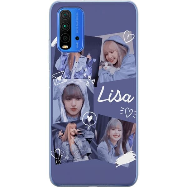 Xiaomi Redmi Note 9 4G Gennemsigtig cover Lisa Blackpink – Aesthetic K-pop Queen
